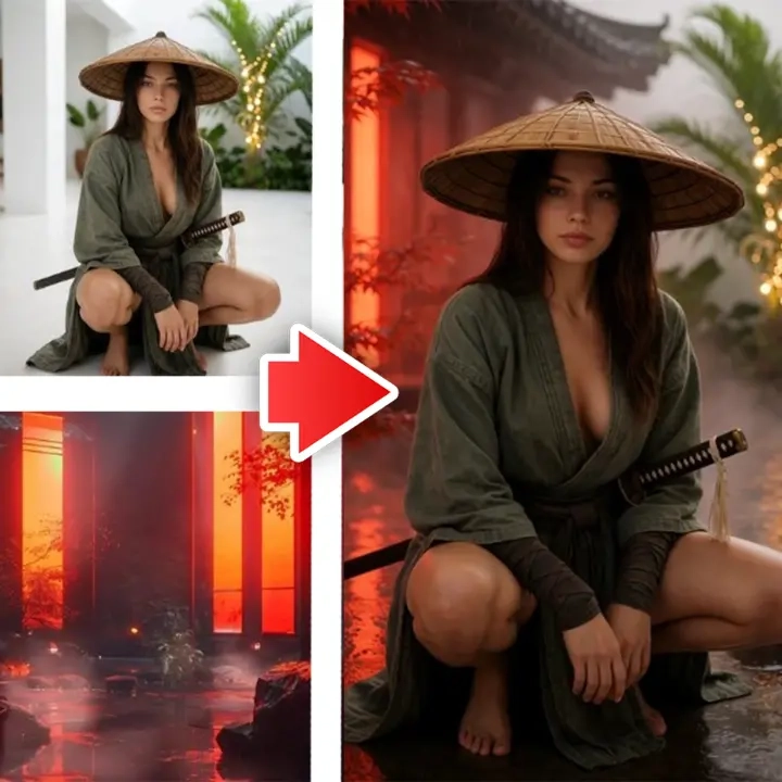 Combined Multiple Images