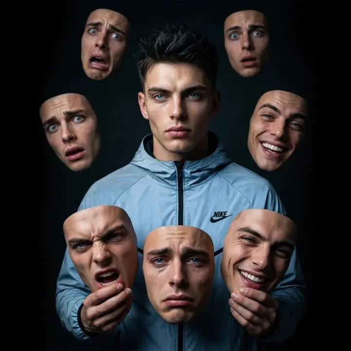 Combined Multiple faces